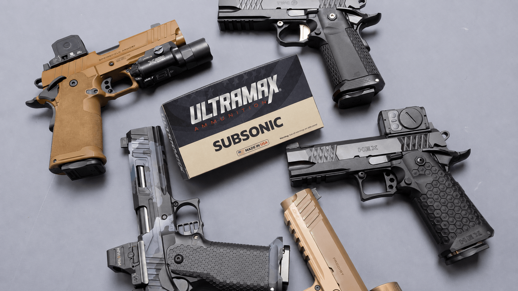 Dark cinematic shooting range with motion blur